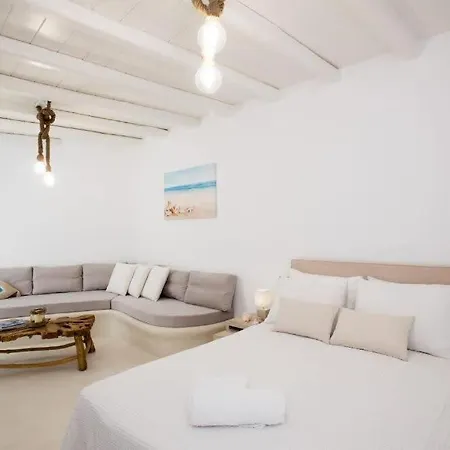 Romantic Mykonian Oasis With Jacuzzi & Sea View Apartment