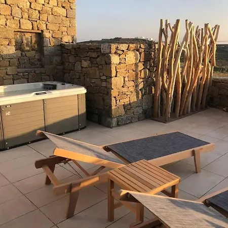 Apartment Romantic Mykonian Oasis With Jacuzzi & Sea View Houlakia (Mykonos)
