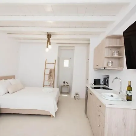 Apartment Romantic Mykonian Oasis With Jacuzzi & Sea View Houlakia (Mykonos)
