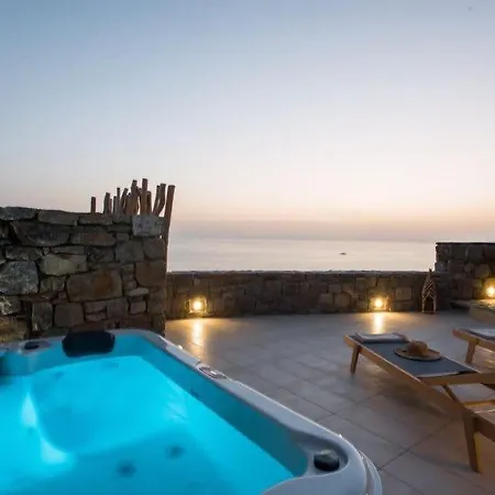 Apartment Romantic Mykonian Oasis With Jacuzzi & Sea View Houlakia (Mykonos)